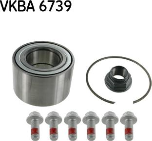 SKF VKBA 6739 - Kit de roulements de roue cwaw.fr