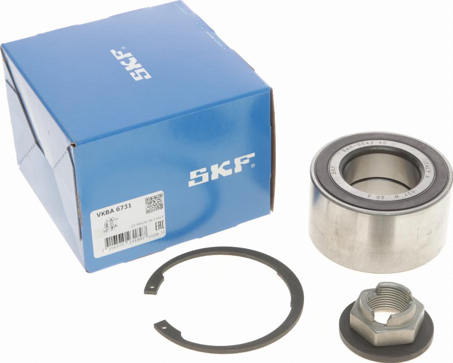 SKF VKBA 6731 - Kit de roulements de roue cwaw.fr