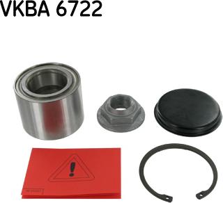 SKF VKBA 6722 - Kit de roulements de roue cwaw.fr