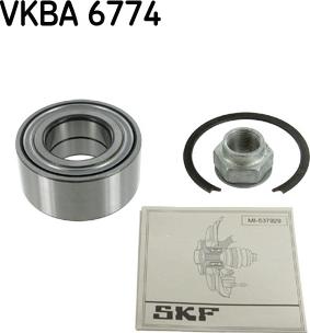 SKF VKBA 6774 - Kit de roulements de roue cwaw.fr