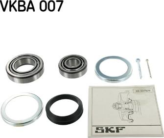 SKF VKBA 007 - Kit de roulements de roue cwaw.fr