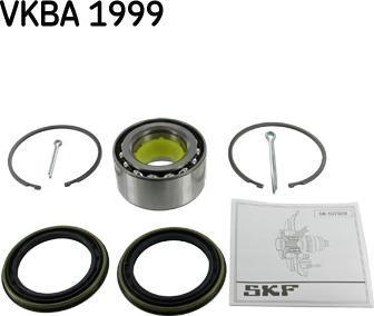 SKF VKBA 1999 - Kit de roulements de roue cwaw.fr