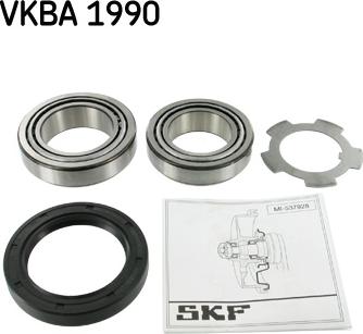 SKF VKBA 1990 - Kit de roulements de roue cwaw.fr