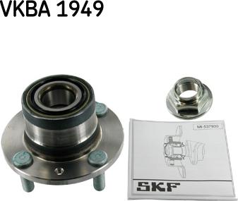 SKF VKBA 1949 - Kit de roulements de roue cwaw.fr