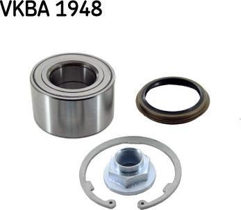 SKF VKBA 1948 - Kit de roulements de roue cwaw.fr