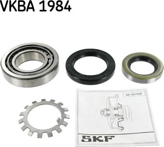 SKF VKBA 1984 - Kit de roulements de roue cwaw.fr