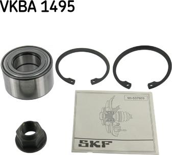 SKF VKBA 1495 - Kit de roulements de roue cwaw.fr