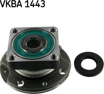 SKF VKBA 1443 - Kit de roulements de roue cwaw.fr