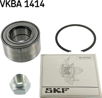 SKF VKBA 1414 - Kit de roulements de roue cwaw.fr