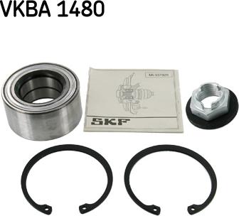 SKF VKBA 1480 - Kit de roulements de roue cwaw.fr