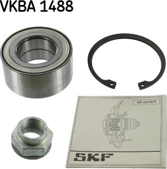 SKF VKBA 1488 - Kit de roulements de roue cwaw.fr