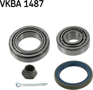 SKF VKBA 1487 - Kit de roulements de roue cwaw.fr