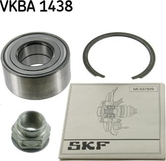 SKF VKBA 1438 - Kit de roulements de roue cwaw.fr