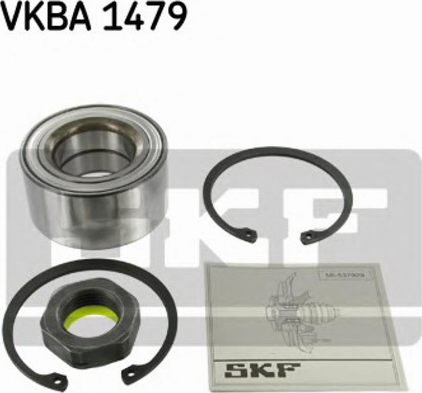 SKF VKBA 1479 - Kit de roulements de roue cwaw.fr