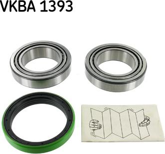 SKF VKBA 1393 - Kit de roulements de roue cwaw.fr