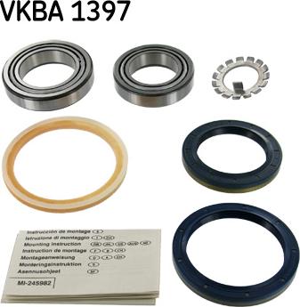 SKF VKBA 1397 - Kit de roulements de roue cwaw.fr