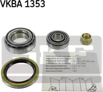 SKF VKBA 1353 - Kit de roulements de roue cwaw.fr