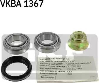 SKF VKBA 1367 - Moyeu de roue cwaw.fr