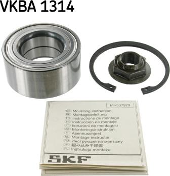 SKF VKBA 1314 - Kit de roulements de roue cwaw.fr