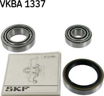 SKF VKBA 1337 - Kit de roulements de roue cwaw.fr