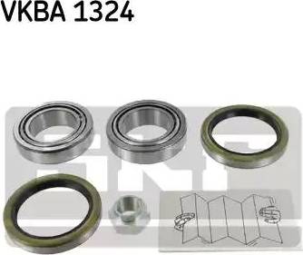 SKF VKBA 1324 - Kit de roulements de roue cwaw.fr