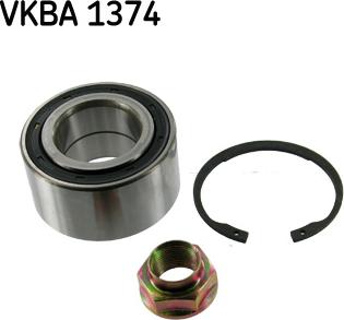 SKF VKBA 1374 - Kit de roulements de roue cwaw.fr