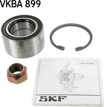 SKF VKBA 899 - Kit de roulements de roue cwaw.fr