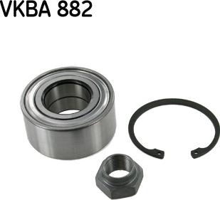 SKF VKBA 882 - Kit de roulements de roue cwaw.fr