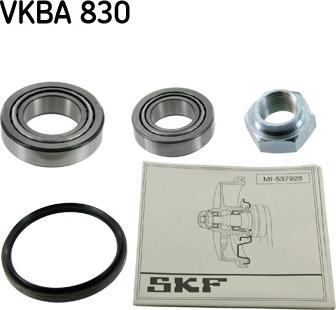 SKF VKBA 830 - Kit de roulements de roue cwaw.fr