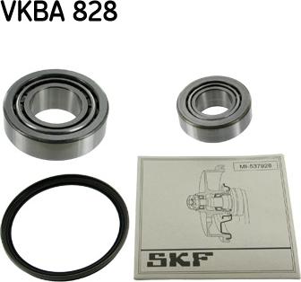 SKF VKBA 828 - Kit de roulements de roue cwaw.fr