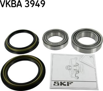 SKF VKBA 3949 - Kit de roulements de roue cwaw.fr