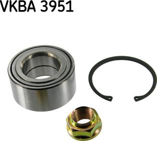 SKF VKBA 3951 - Kit de roulements de roue cwaw.fr