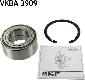 SKF VKBA 3909 - Kit de roulements de roue cwaw.fr