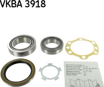 SKF VKBA 3918 - Kit de roulements de roue cwaw.fr