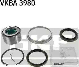 SKF VKBA 3980 - Kit de roulements de roue cwaw.fr