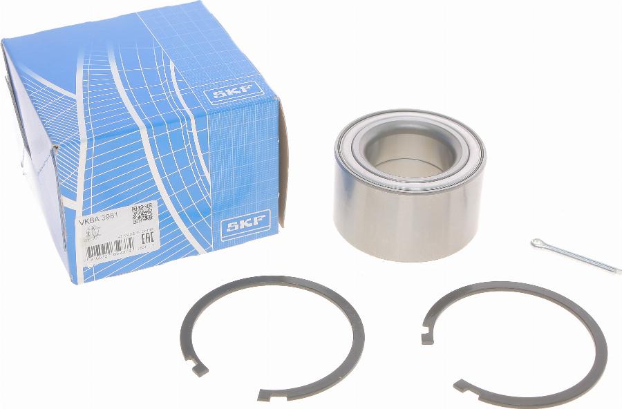 SKF VKBA 3981 - Kit de roulements de roue cwaw.fr