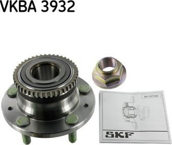 SKF VKBA 3932 - Kit de roulements de roue cwaw.fr