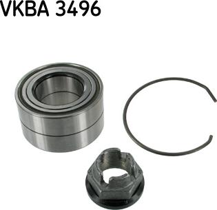 SKF VKBA 3496 - Kit de roulements de roue cwaw.fr