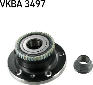 SKF VKBA 3497 - Kit de roulements de roue cwaw.fr