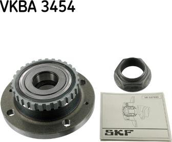 SKF VKBA 3454 - Moyeu de roue cwaw.fr