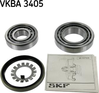 SKF VKBA 3405 - Kit de roulements de roue cwaw.fr