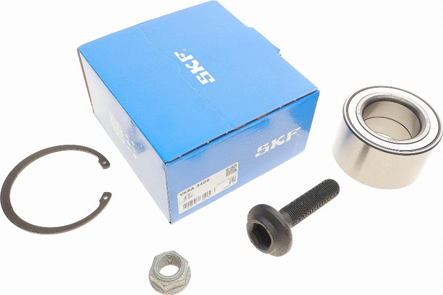 SKF VKBA 3406 - Kit de roulements de roue cwaw.fr