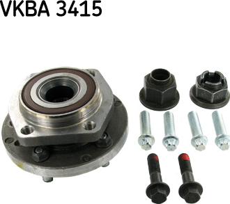 SKF VKBA 3415 - Kit de roulements de roue cwaw.fr