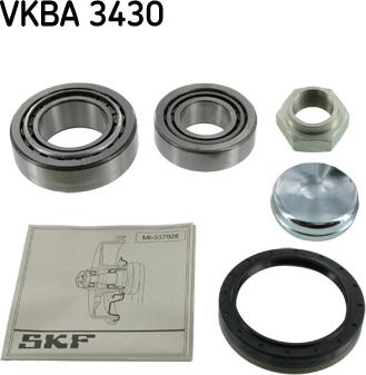 SKF VKBA 3430 - Kit de roulements de roue cwaw.fr