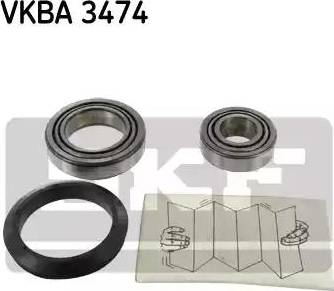 SKF VKBA 3474 - Kit de roulements de roue cwaw.fr