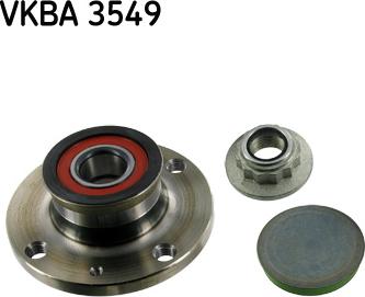 SKF VKBA 3549 - Kit de roulements de roue cwaw.fr