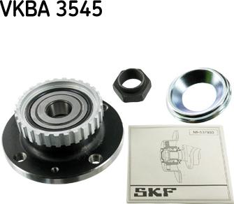 SKF VKBA 3545 - Moyeu de roue cwaw.fr