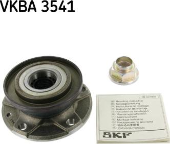 SKF VKBA3541 - Kit de roulements de roue cwaw.fr