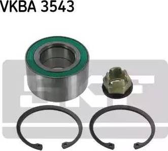 SKF VKBA 3543 - Kit de roulements de roue cwaw.fr