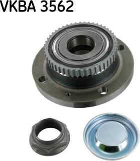 SKF VKBA 3562 - Kit de roulements de roue cwaw.fr